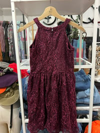 Image 1 of Children’s place lace cranberry dress