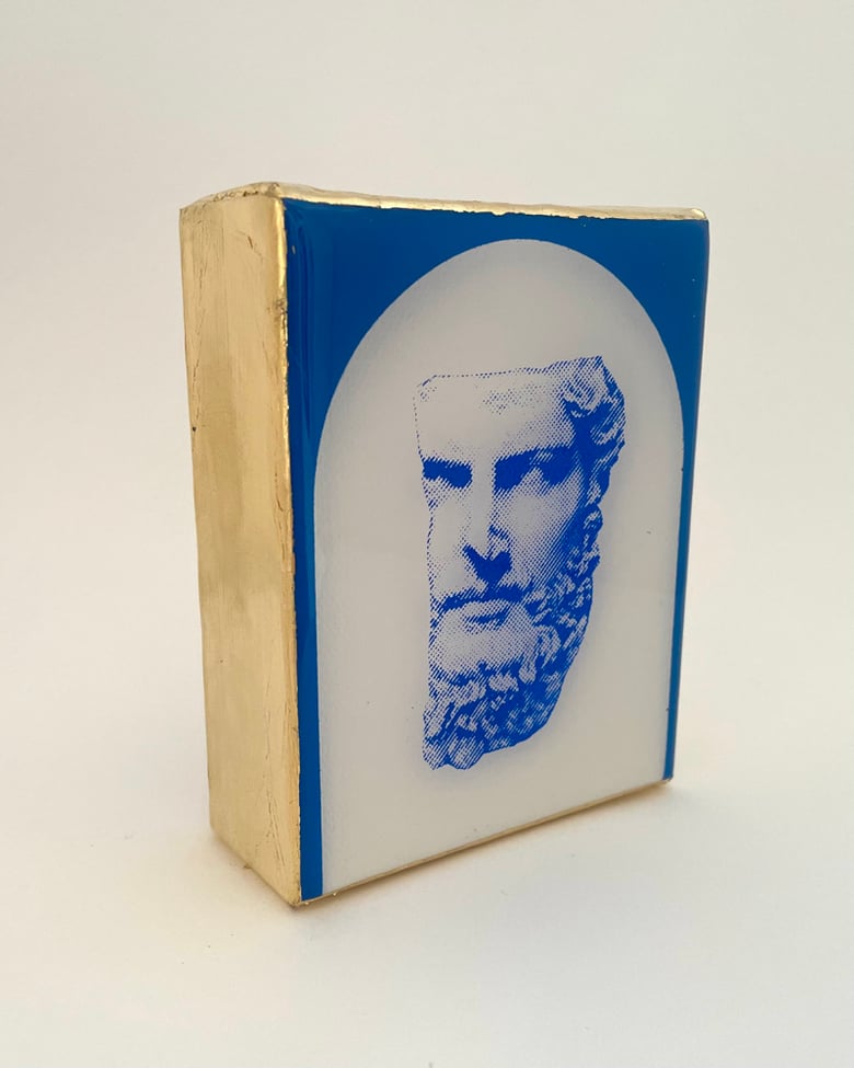 Image of Grecian Statue Head 