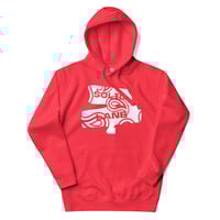 Image 2 of White Paisley Logo Hoodie 2