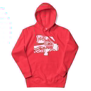 Image of White Paisley Logo Hoodie 2