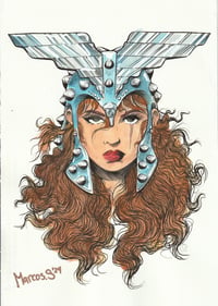 Wings of steel watercolor