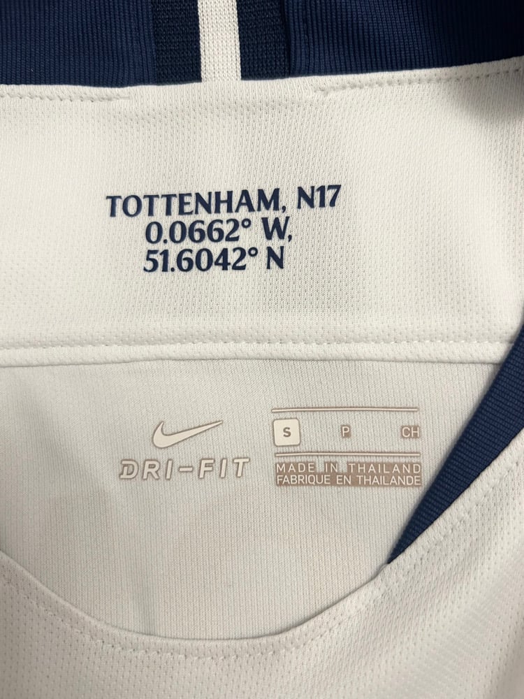 Image of Tottenham Hotspur “SON 7” 2018/19 Inaugural Home Shirt + PL patches (S)
