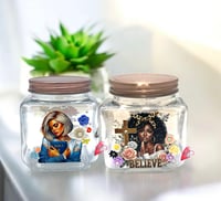 Image 1 of Praying Women Decor Jars