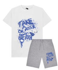TAKE A RISK GRAFITI - Short & T shirt set