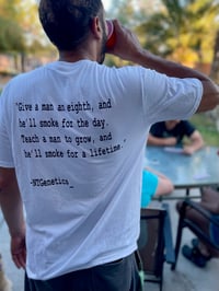 Image 2 of ‘you grow?’ custom NTG T-shirt 