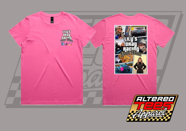 Image of LilysDragRacing tee