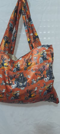 Image of Halloween Silk Orange Bag 