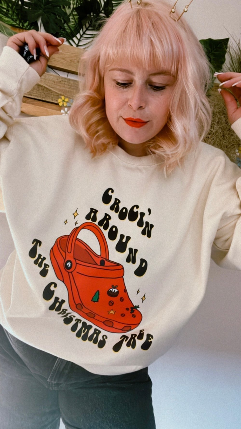 Image of Crocin Around The Christmas Tree Tee/jumper