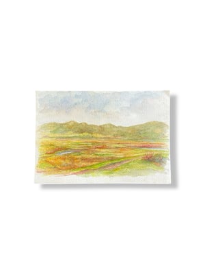 Image of VINTAGE DUTCH WATERCOLOR: PATHS & ROADS #1
