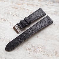 Image 2 of 20mm Classic Mokka Pigskin Strap