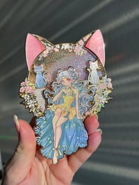 Image 6 of Gatto Dei Fiori enamel pin 