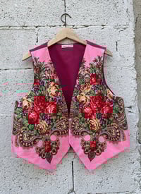 Image 2 of Chaleco feito a man. FOLIADA73. Talla L/XL