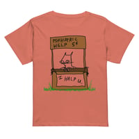 Image 6 of I help Women’s high-waisted t-shirt 