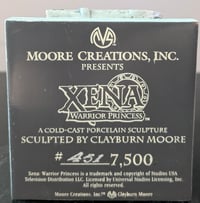 Image 2 of Xena: Warrior Princess Cold Cast Porcelain Bust – Limited Edition #451 of 7,500