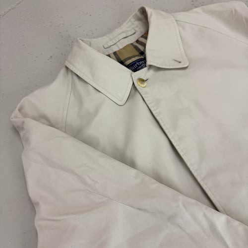 Image of 1980s Burberry Trench Coat, Size XL