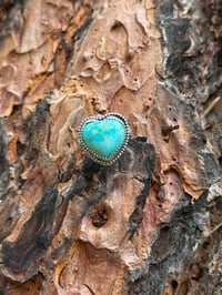 Image 2 of Minted Heart Ring