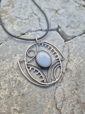 Blue pendant 