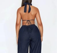Image 2 of  Midnight Muse Denim Jumpsuit