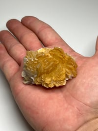 Image 17 of Golden Hunan Calcite UV Specimen | China #2997
