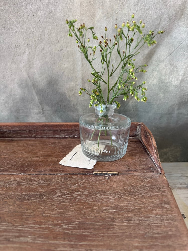 Image of Vintage glass inkwell