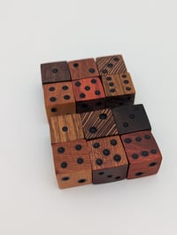 Image 2 of Set of Wooden Dice (6)