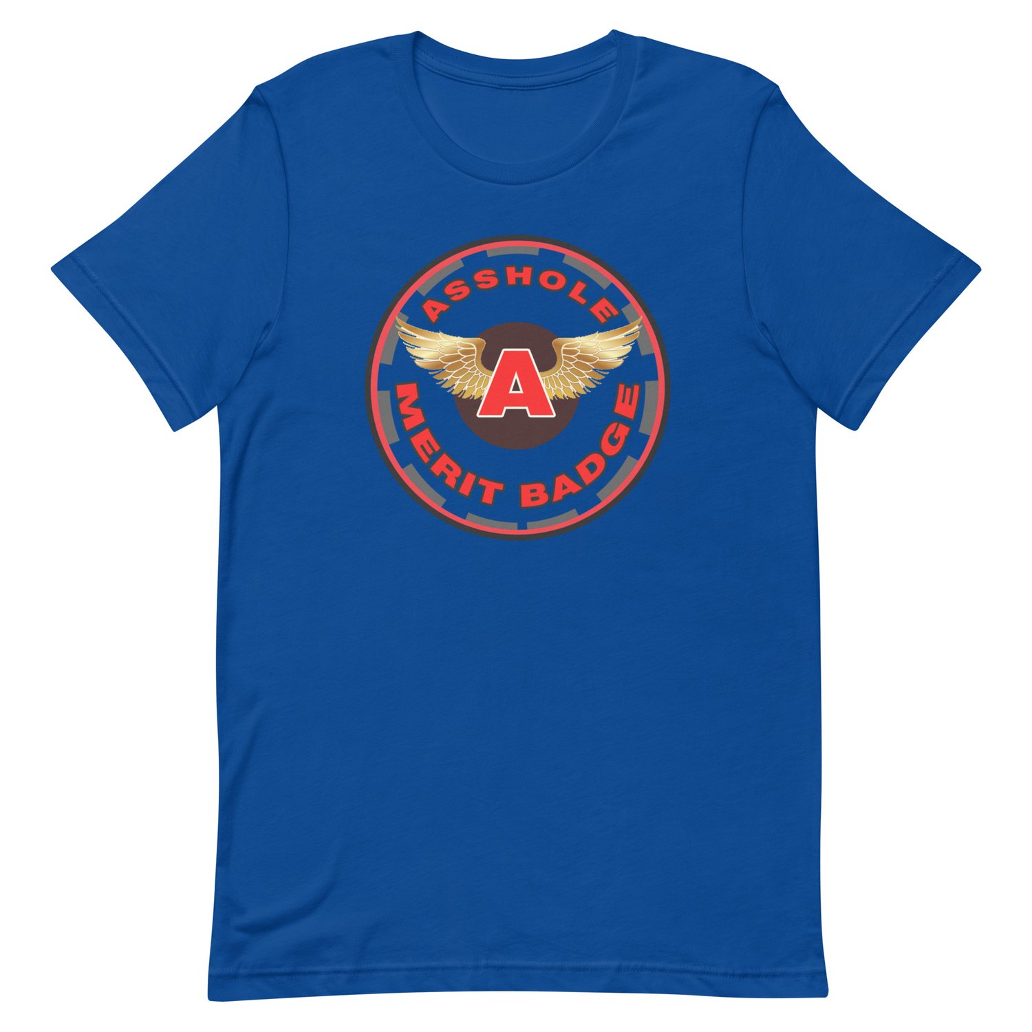 Image of ASS-HOLE merit badge tee shirt