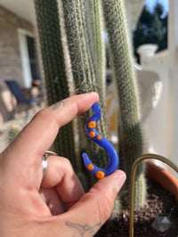 Image 1 of “blue cheese” tentacle pendant