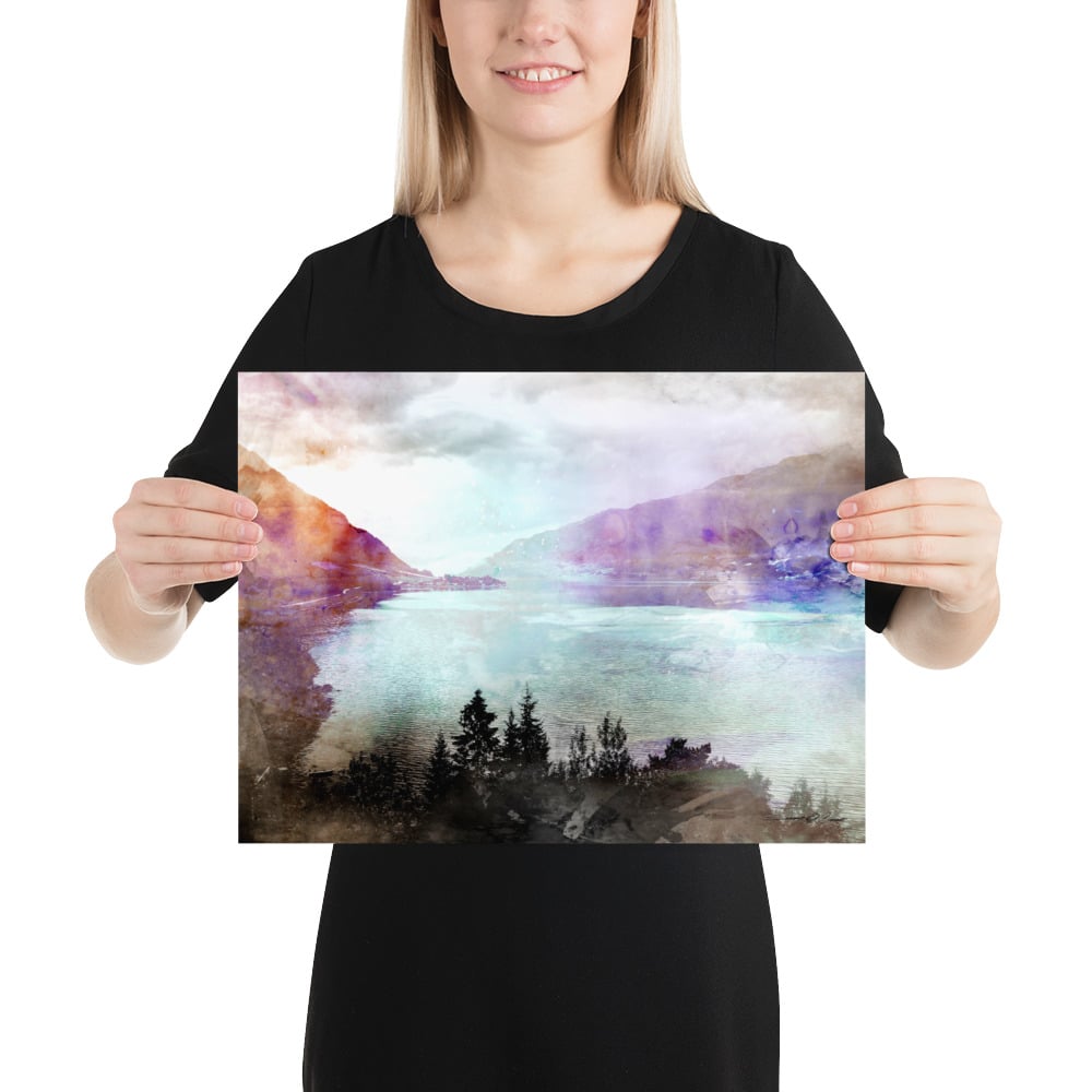 Nordic Landscape - OPEN EDITION PRINT - FREE WORLDWIDE SHIPPING!!!