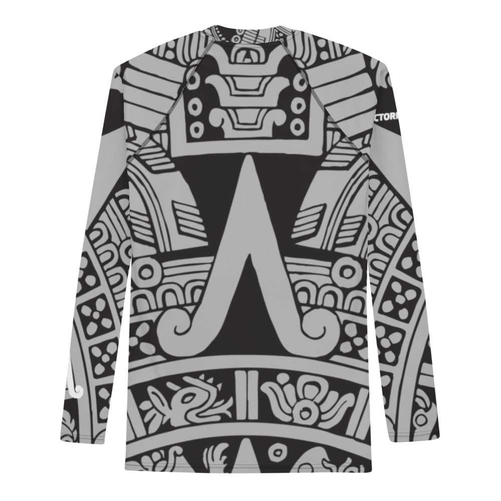Aguila Jiu-Jitsu - Aztec Calendar Ranked Rashguard, White Belt | Aguila ...