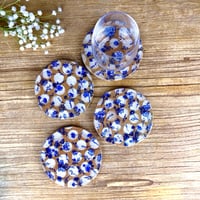 Image 1 of Polka Dot Drink Coaster Set 