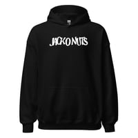 Image 1 of JACKONUTS ON YOU WHITE UNISEX HOODIE