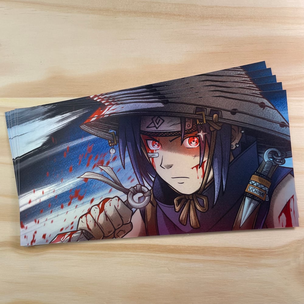 Image of BLOOD // SASUKE *MATTE HOLO*