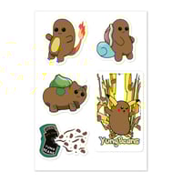 Pokebeans Sticker sheet