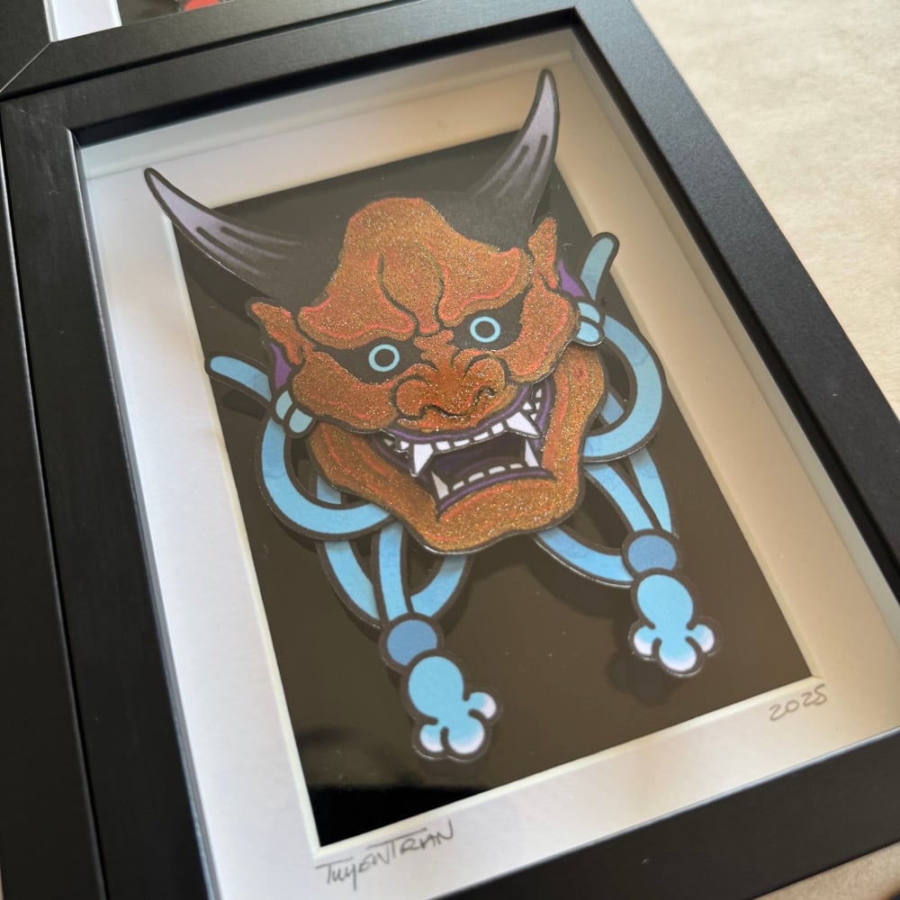 Image of 3D Artworks - Hannya Mask