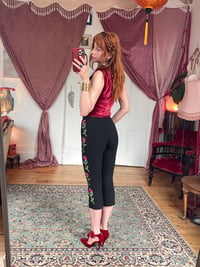 Image 5 of Moschino Rose Capris