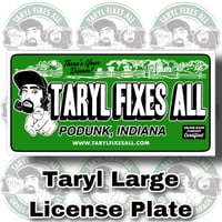 Image 1 of Large Car/Truck License Plate! EMBOSSED Metal! (Made in the USA!) 