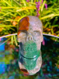 Ocean Jasper Skull 