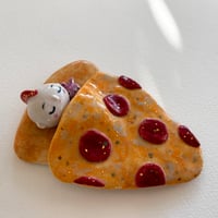 Image 2 of Punk Pizza Bed with Bunny