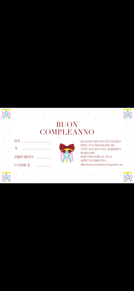 TATTOO GIFT BIRTHDAY