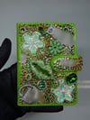 Green Junk Passport Cover Case 