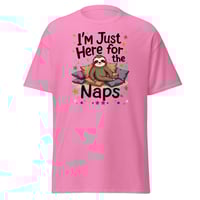 Image 5 of Sloth Just Here For The Naps T-shirt Design
