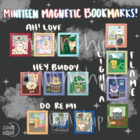 Image 2 of Bias Stamp Magnetic Bookmarks