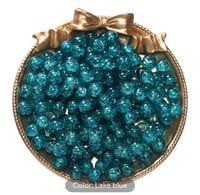 Image 1 of 8mm Glass Crackle Beads