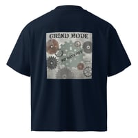Image 1 of Unisex organic oversized high neck t-shirt/Gears