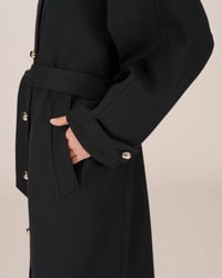 Image 5 of Abrigo Scott Azul Marino