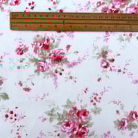 Image 5 of Made to Order - 'Opal' Elegant Blush Pink Rose Floral Bouquets Vintage Style Eiderdown