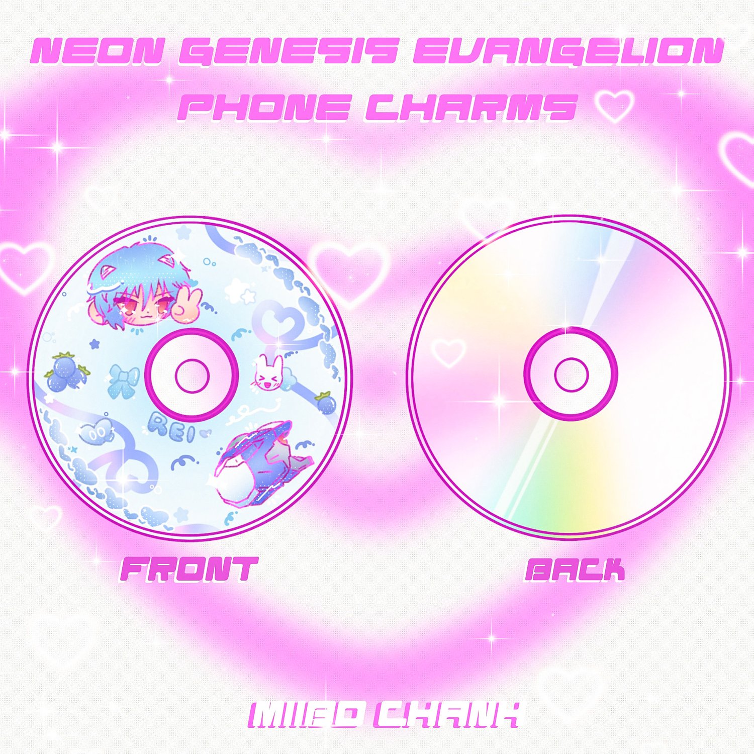 Image of Neon Genesis Evangelion | Phone Charms 