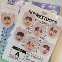 Image 2 of Kitty BoyNextDoor Sticker Pack