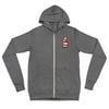 Unisex Logo zip hoodie