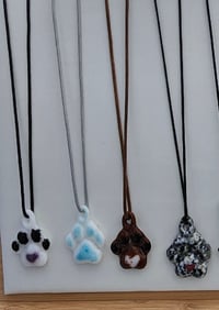 Image 1 of Paw Print Necklace